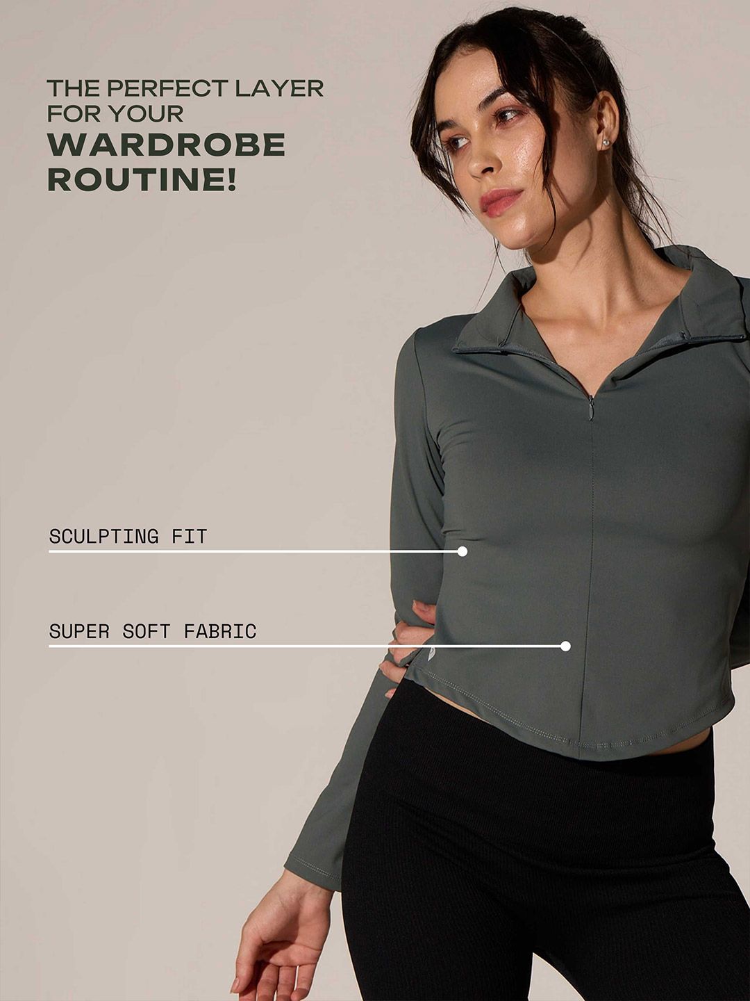 Women Lightweight Long Sleeves Running Fashion Jacket