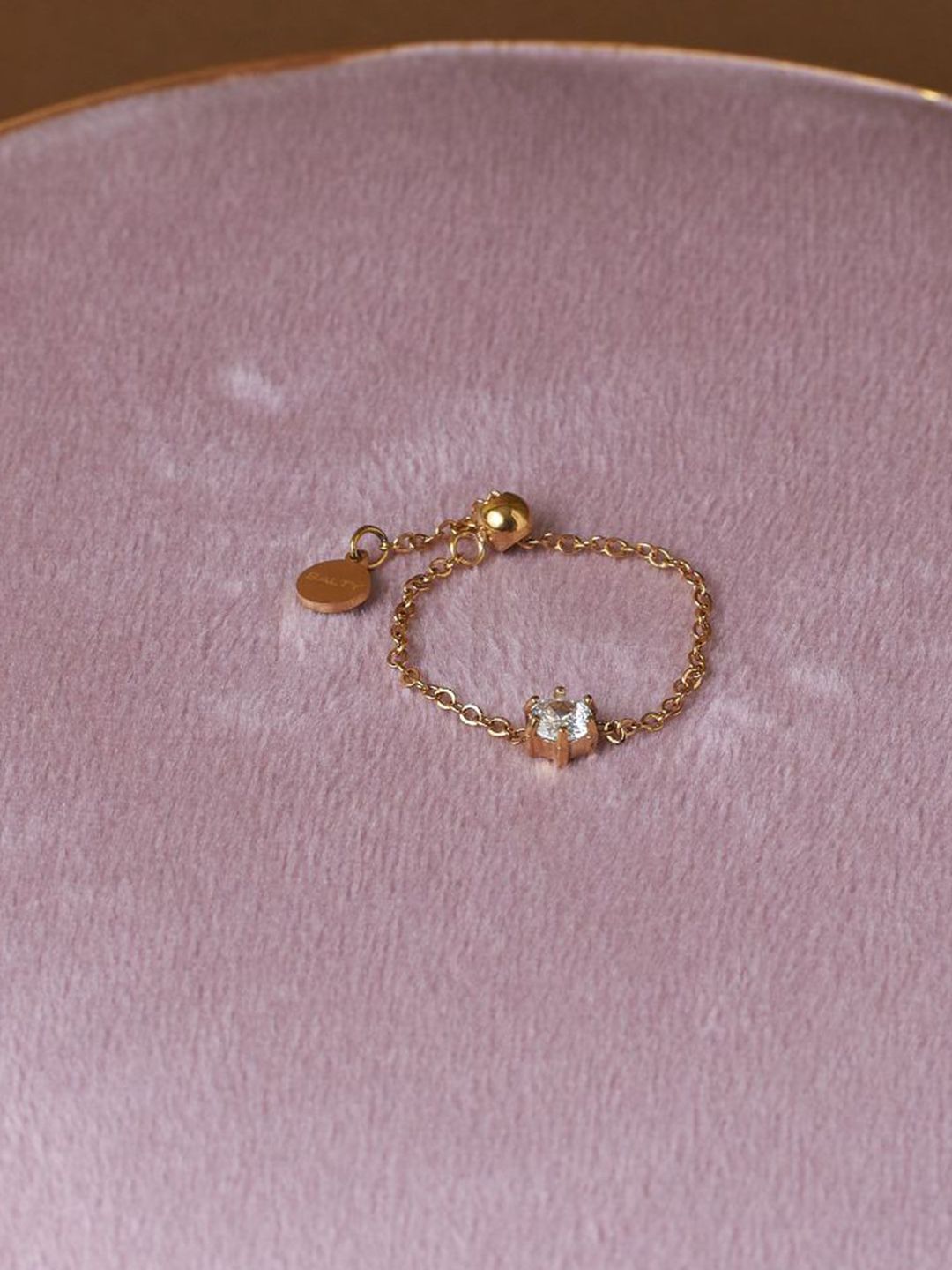 SALTY Self Love & Dove Pendant Chain & Ring Jewellery Set