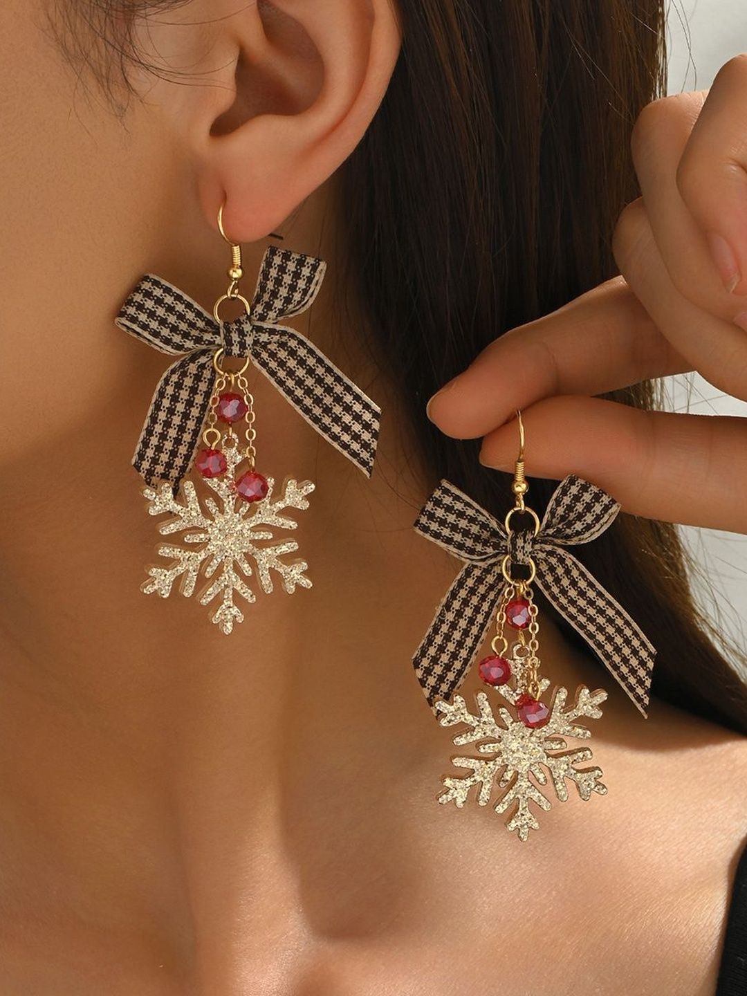 Geometric Drop Earrings