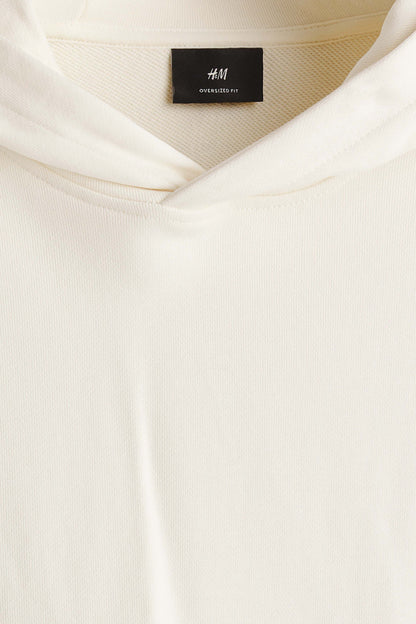 Oversized Fit Printed Hoodie
