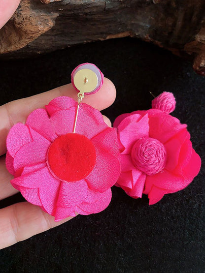 Floral Drop Earrings
