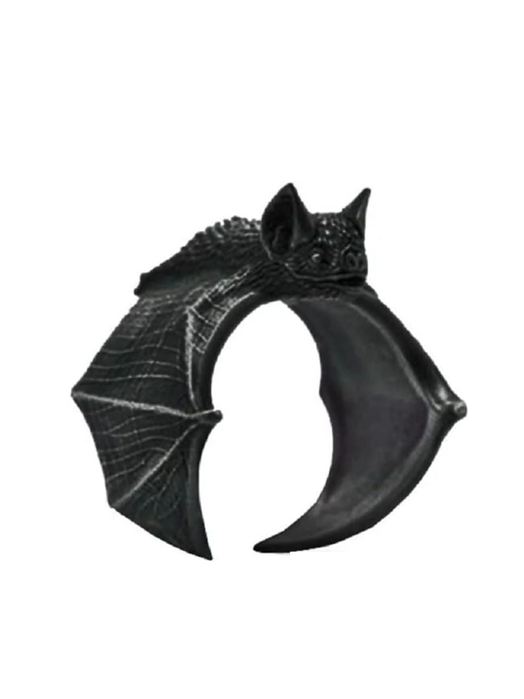 SALTY Set Of 2 Vampire Flight & Spooky Bat Rings