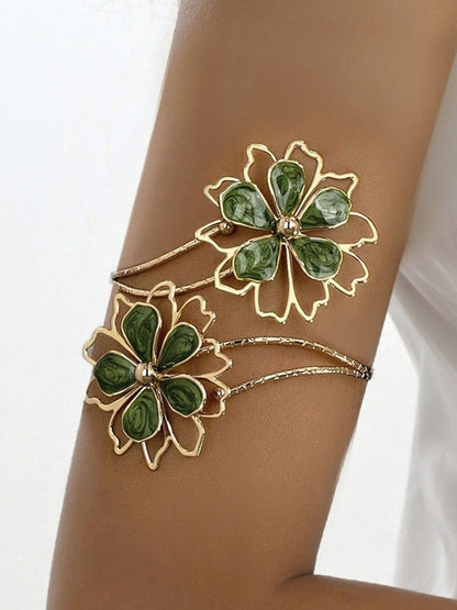Women Gold-Plated Armlet Bracelet
