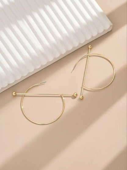 Circular Hoop Earrings