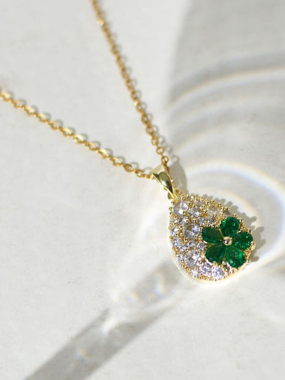 SALTY Stone-Studded GulPanna Necklace for Women & Girls