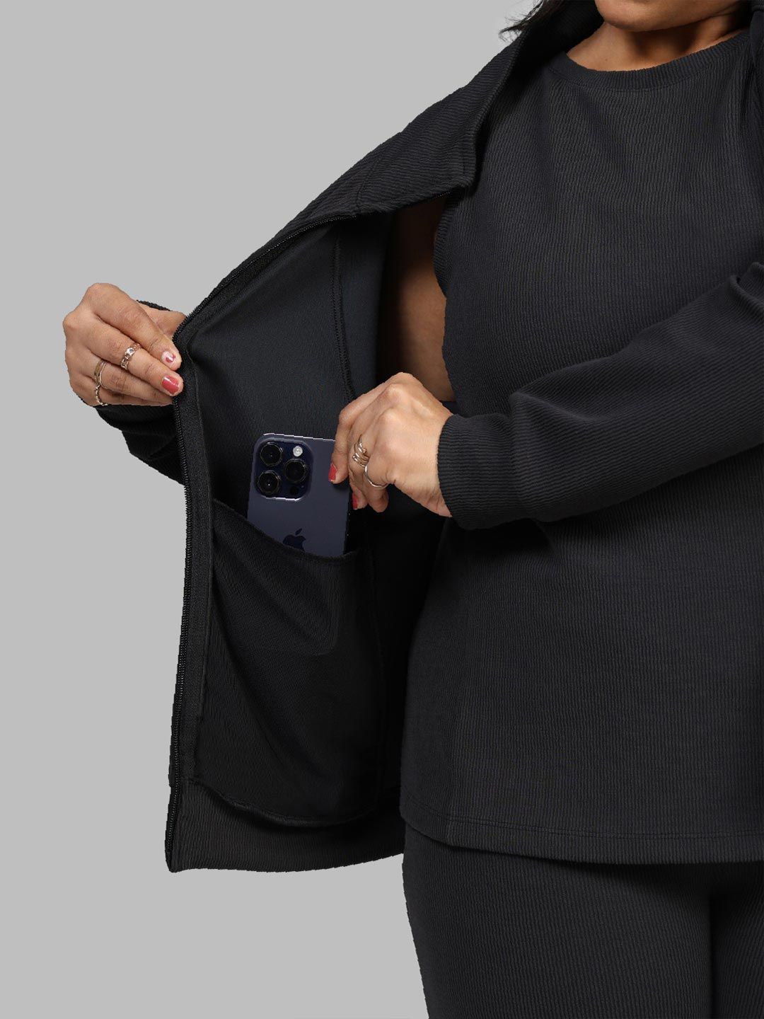 Women Lightweight Outdoor Open Front Jacket