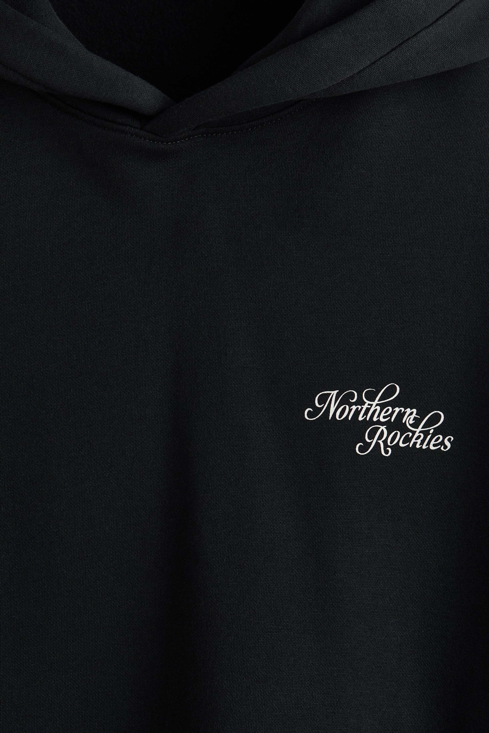 Relaxed Fit Printed Hoodie