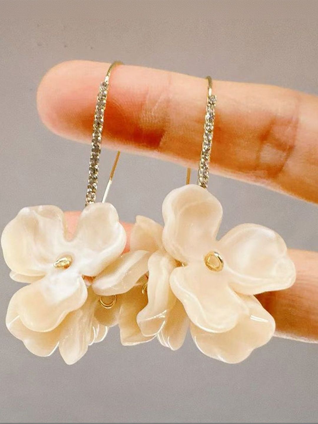 Floral Drop Earrings