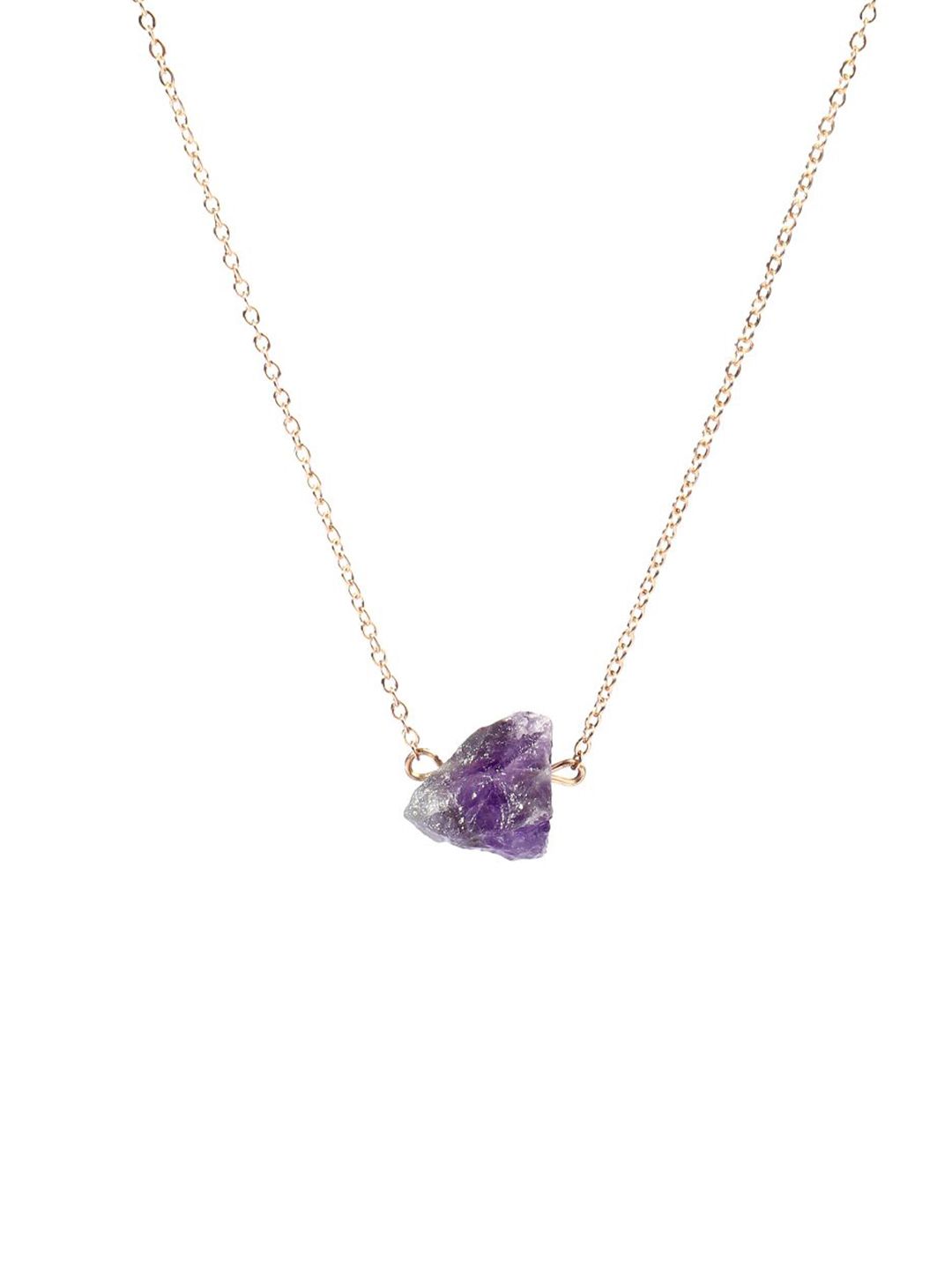 SALTY Pack of 2 Women Shining Gem For Balance Necklace