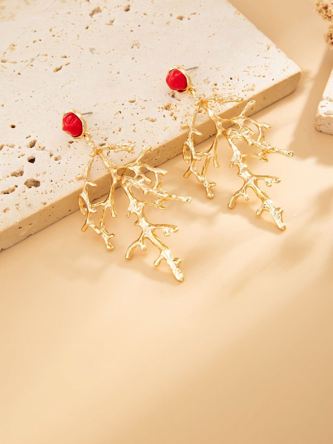Geometric Drop Earrings
