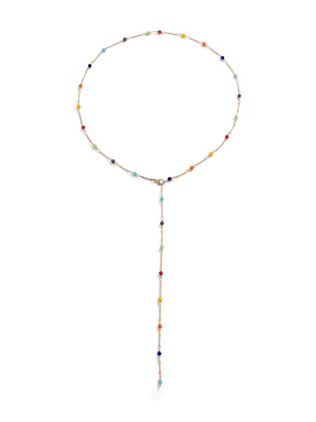 Gold-Plated Hand Painted Necklace