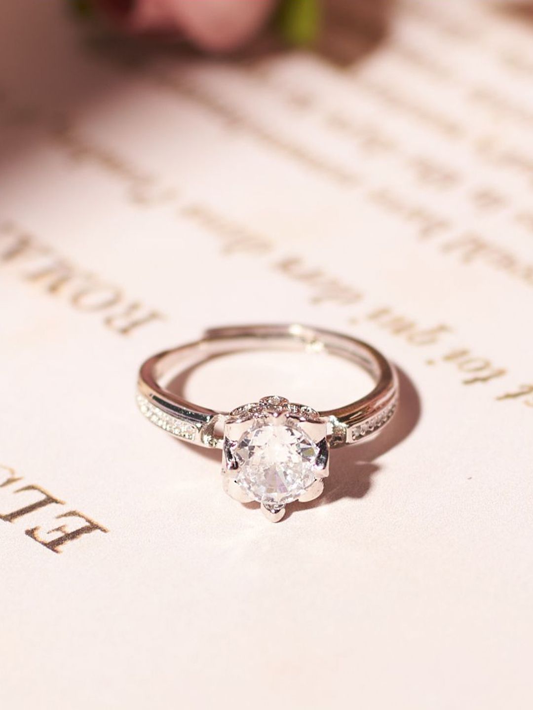 SALTY Angel Silver Finger Ring