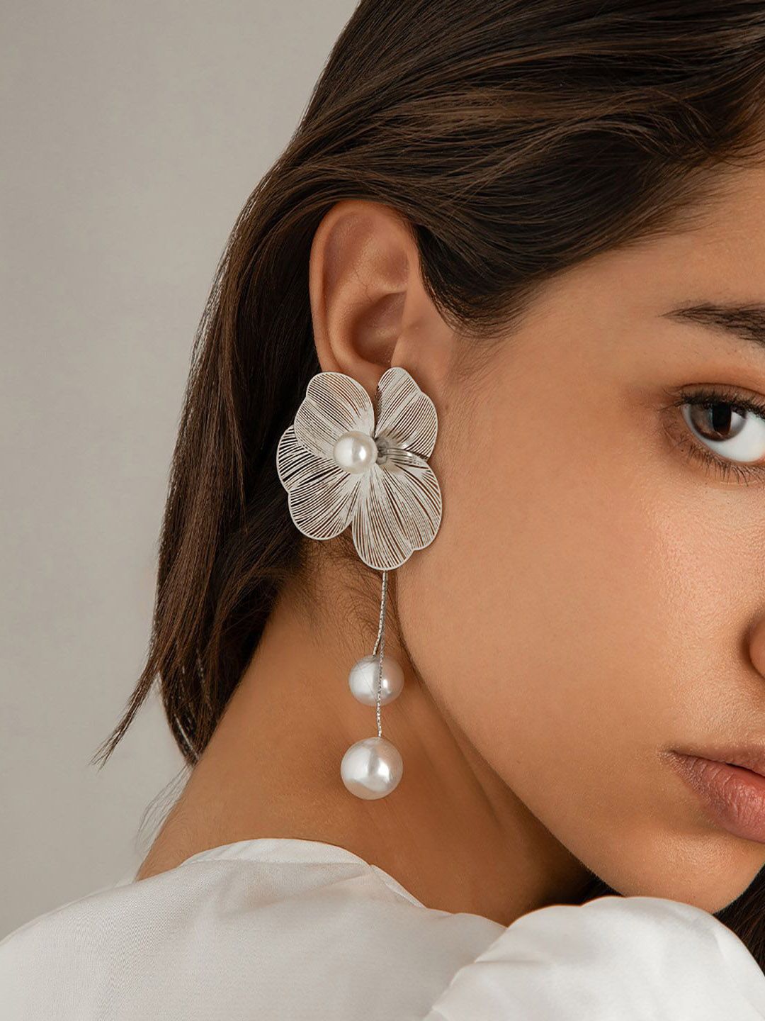 Floral Drop Earrings