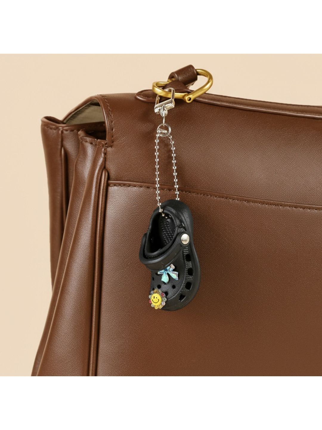 SALTY Black Mini Crocs Charms