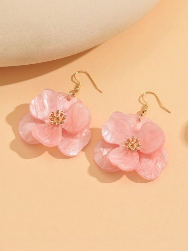 Floral Drop Earrings