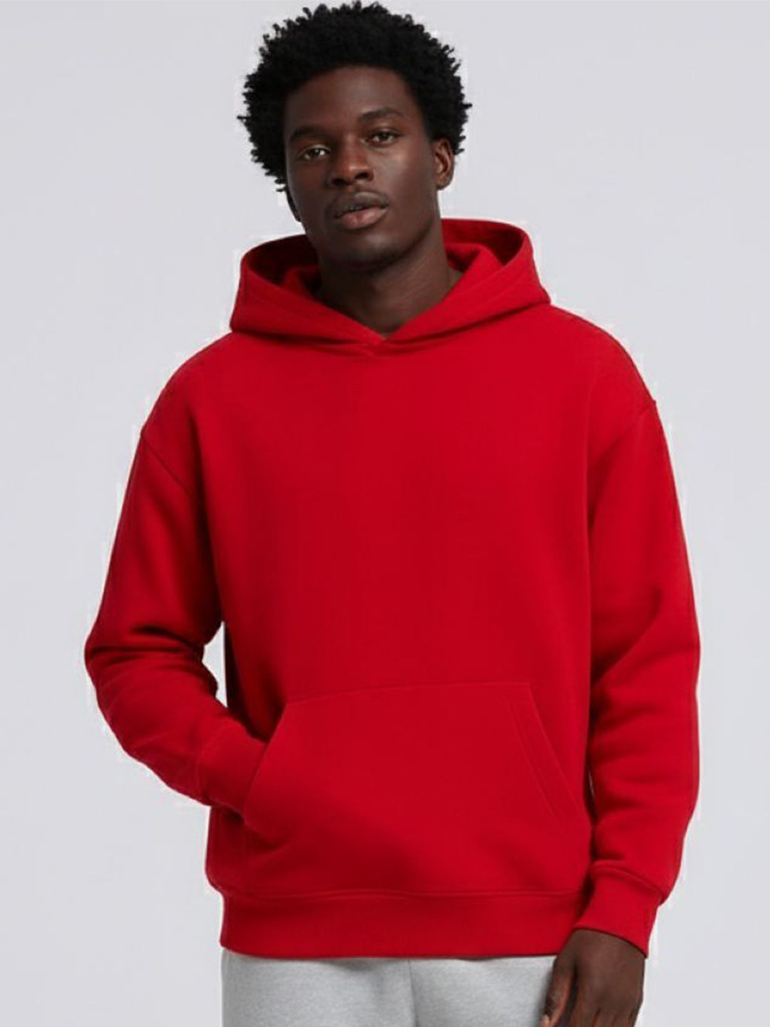 Men Hooded Pullover Sweatshirt
