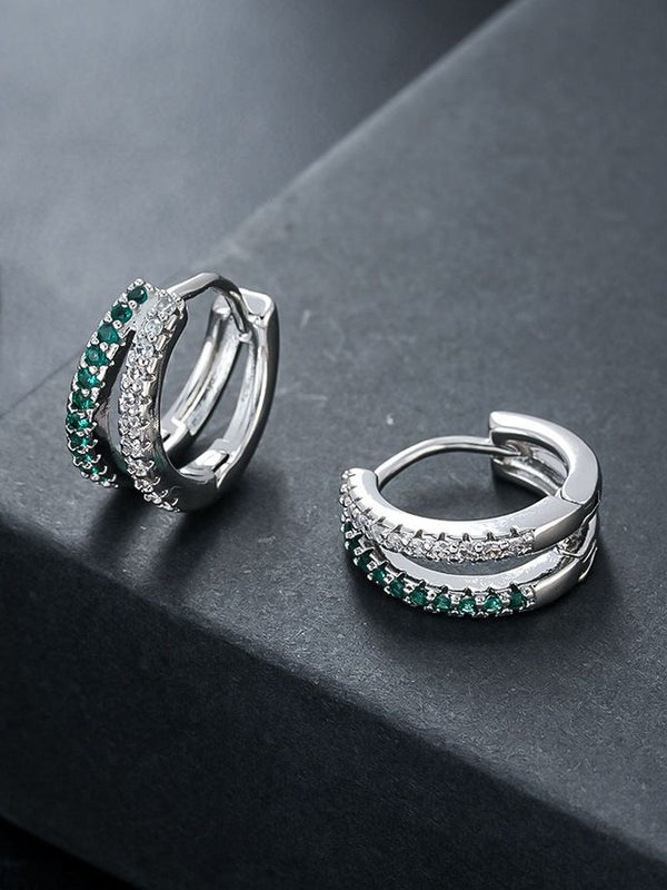 Classic Half Hoop Earrings