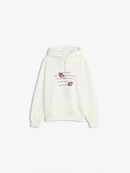 Printed hoodie