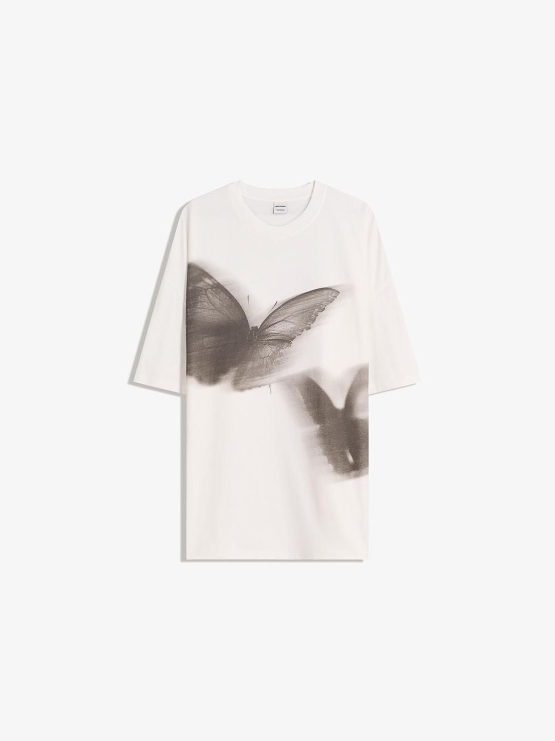 Printed short sleeve oversize T-shirt