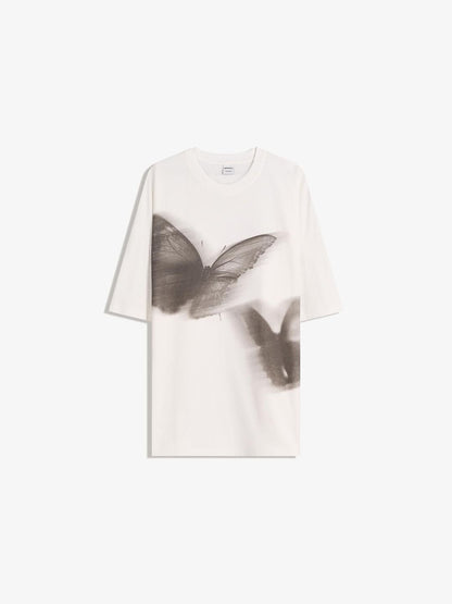 Printed short sleeve oversize T-shirt