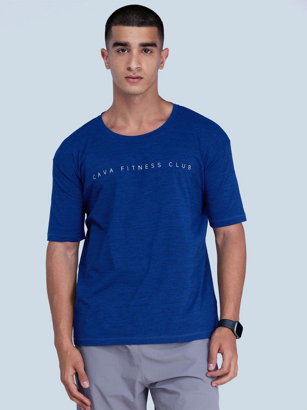 Navy Pulse Graphic Printed T-shirt