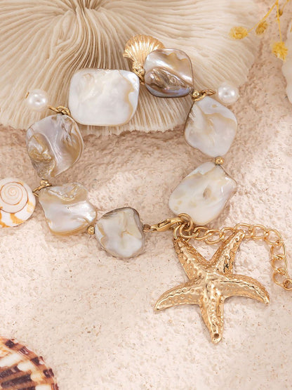 Women Gold-Plated Charm Bracelet
