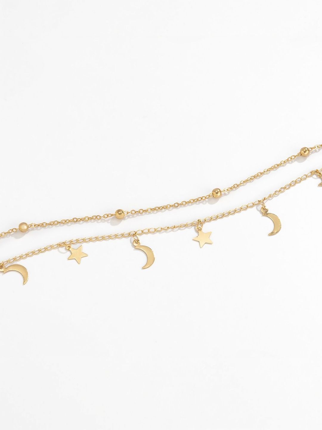 Gold-Plated Enamelled Necklace