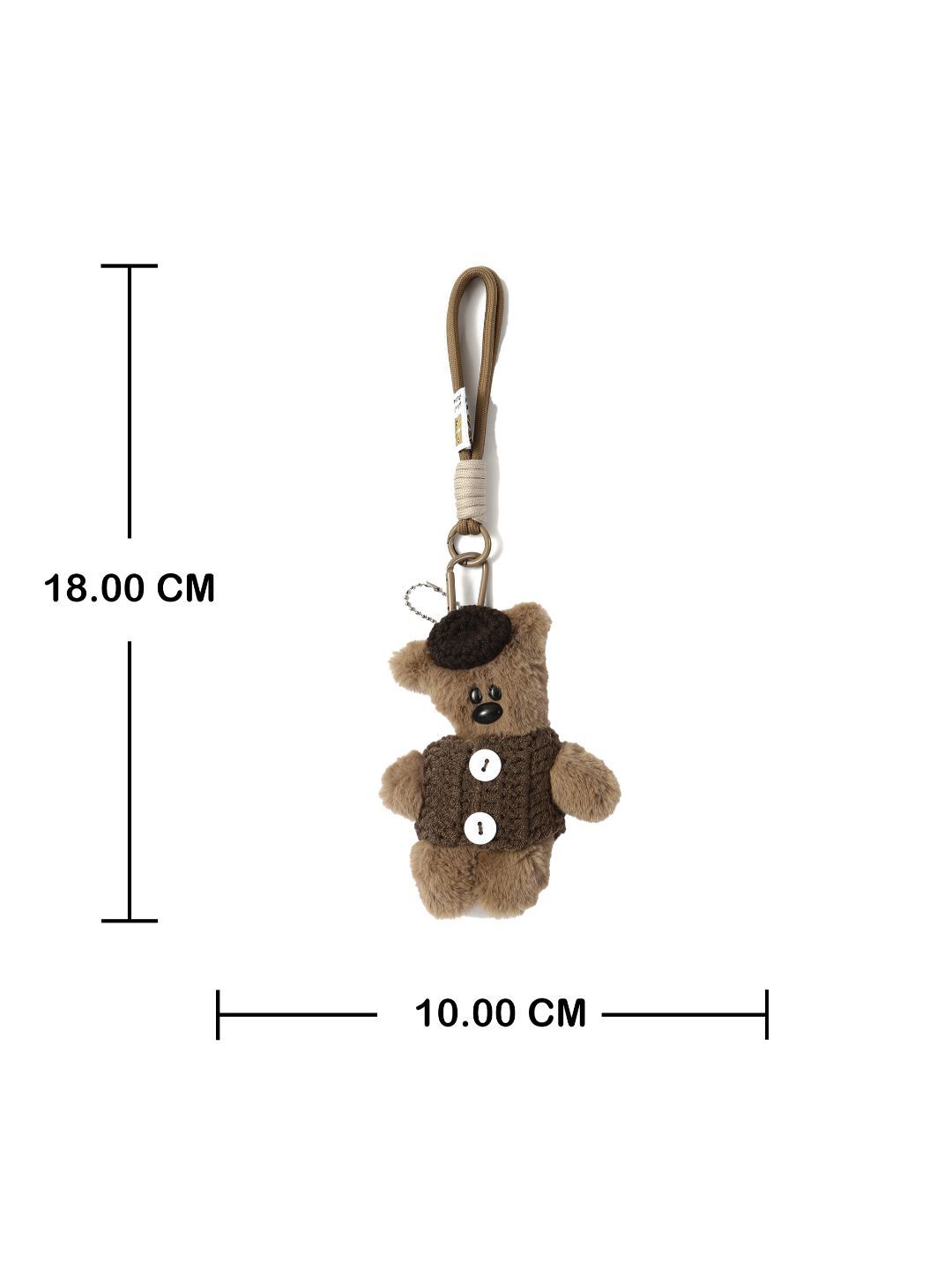 SALTY Mr. Bean Teddy Bag Charm