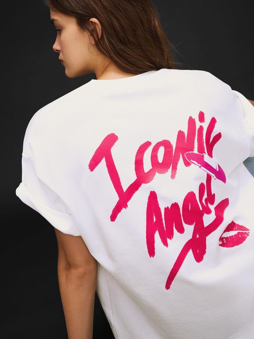 short sleeve print T-shirt