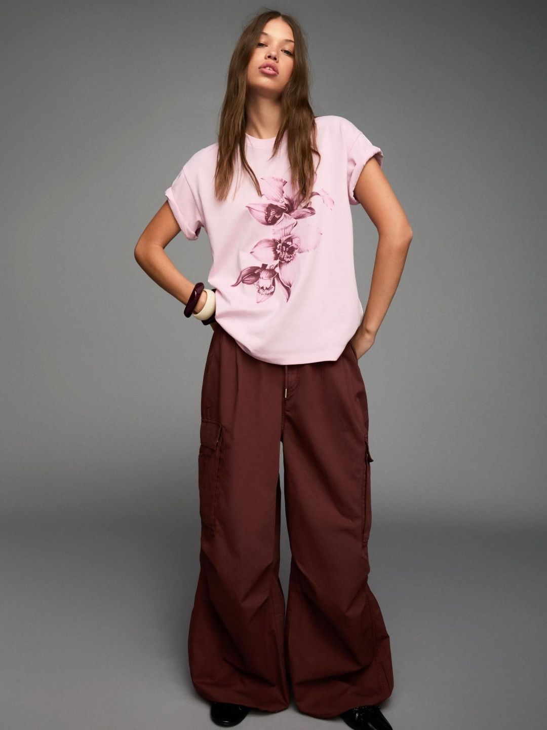 Printed short sleeve Oversized Fit T-shirt