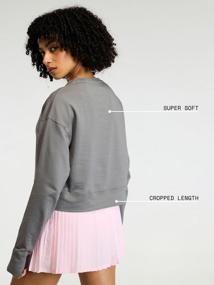 Grey Pilates Club Sweatshirt