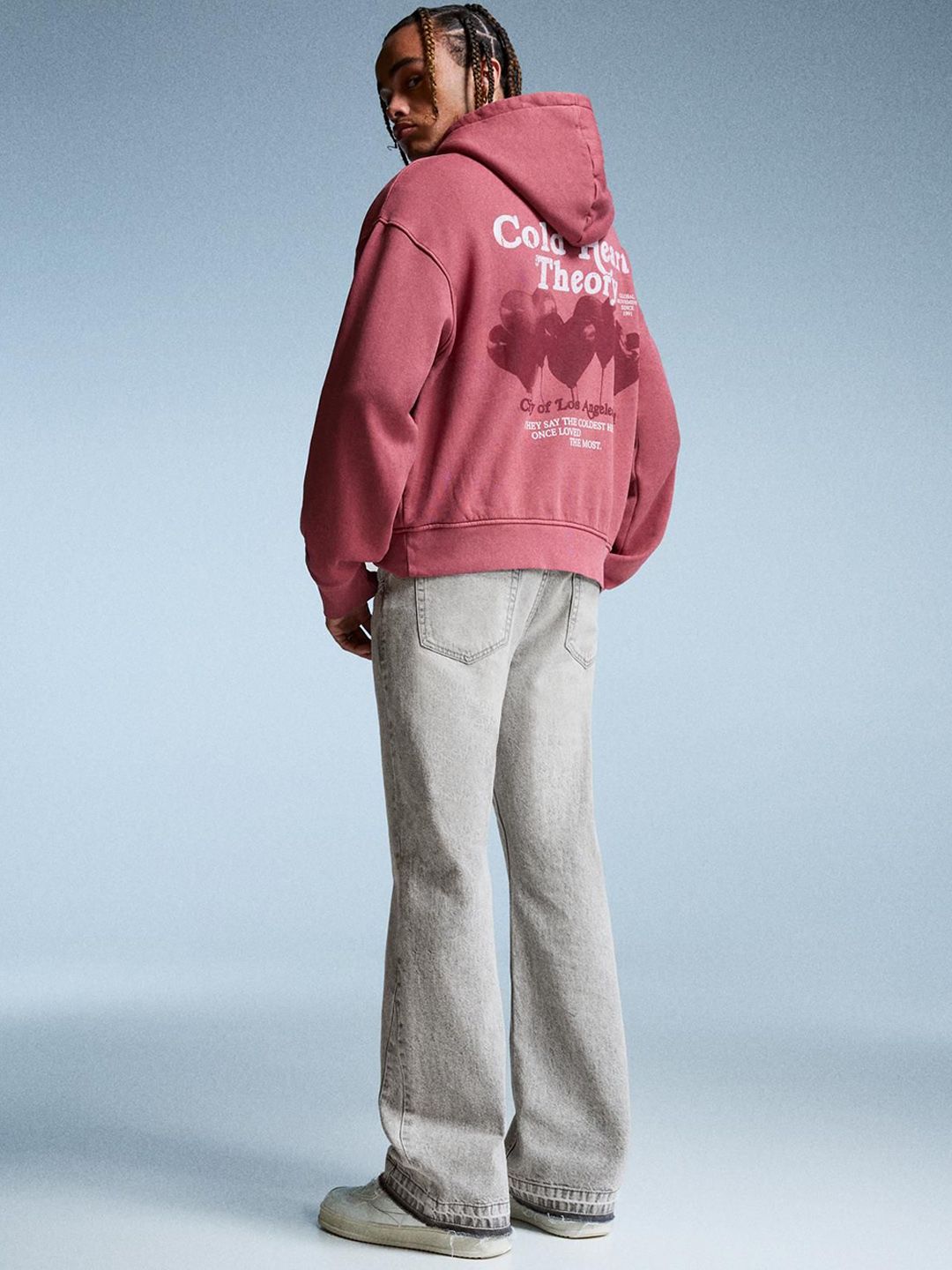 Straight-fit flared jeans