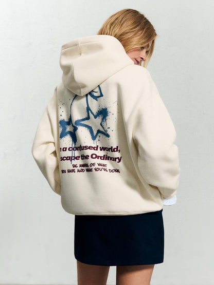 Printed hoodie