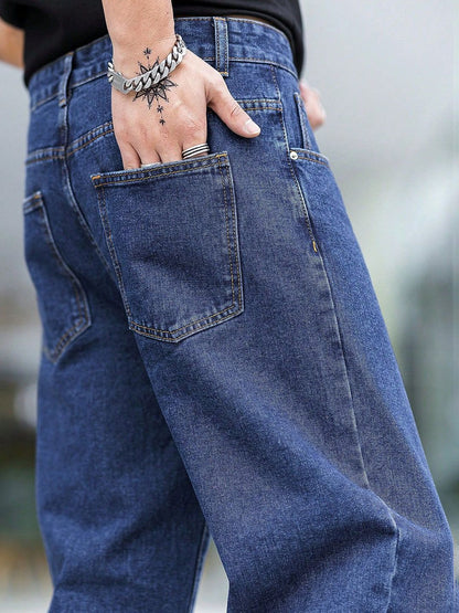 Men Mid-Rise Relaxed Fit Stretchable Jeans