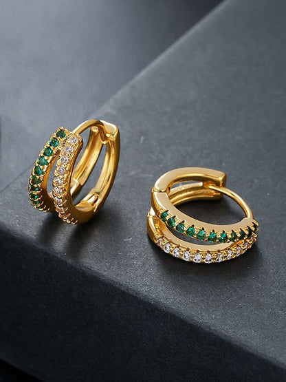 Classic Half Hoop Earrings