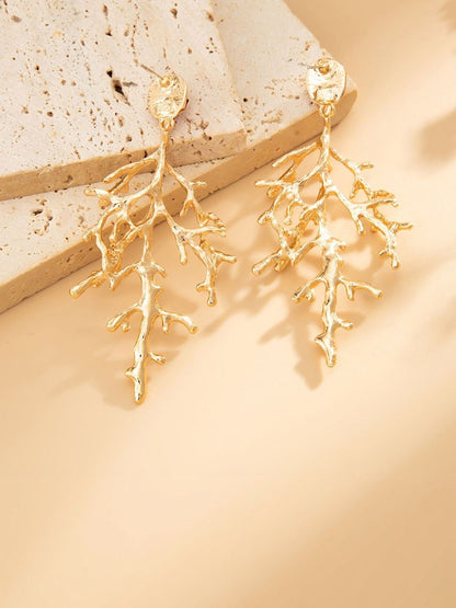 Geometric Drop Earrings