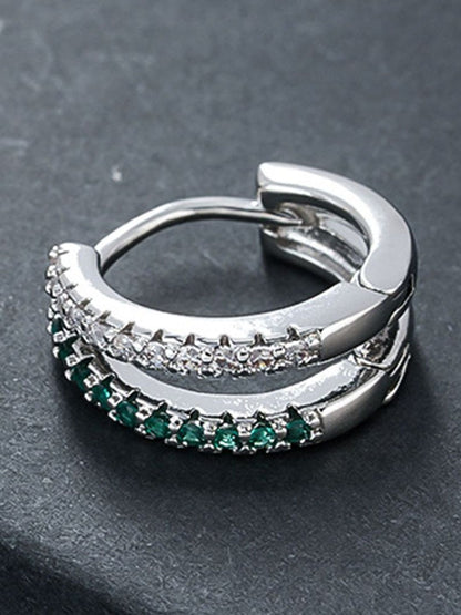Classic Half Hoop Earrings