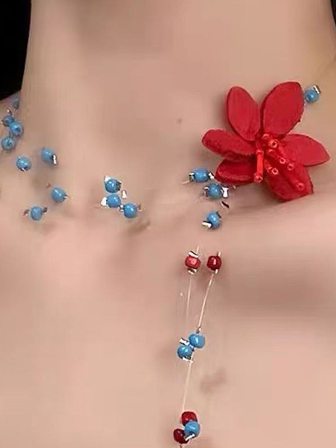 Hand Painted Necklace