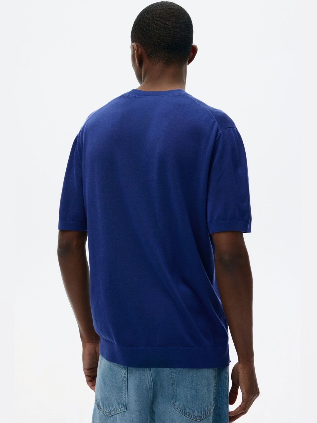Regular Fit Knitted T-Shirt