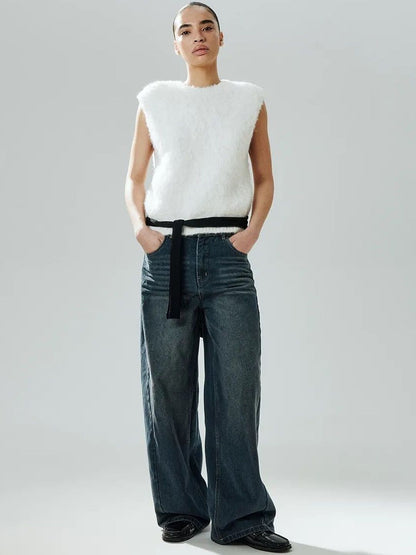 Women Smart Regular Fit High-Rise Light Fade Stretchable Jeans