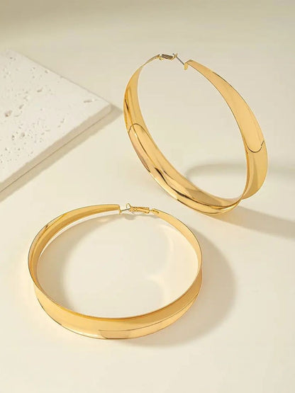 Circular Hoop Earrings