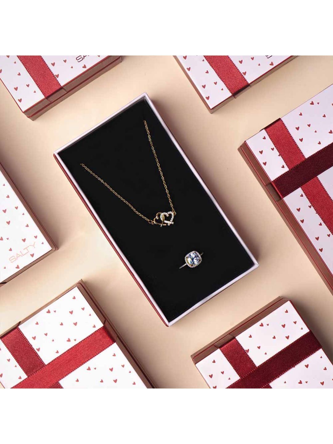 SALTY Textured Jewellery Set