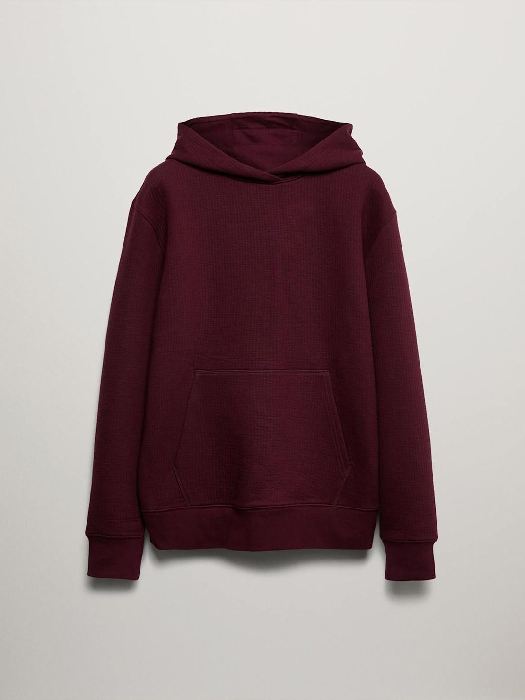Cotton Rich Quilted Hoodie