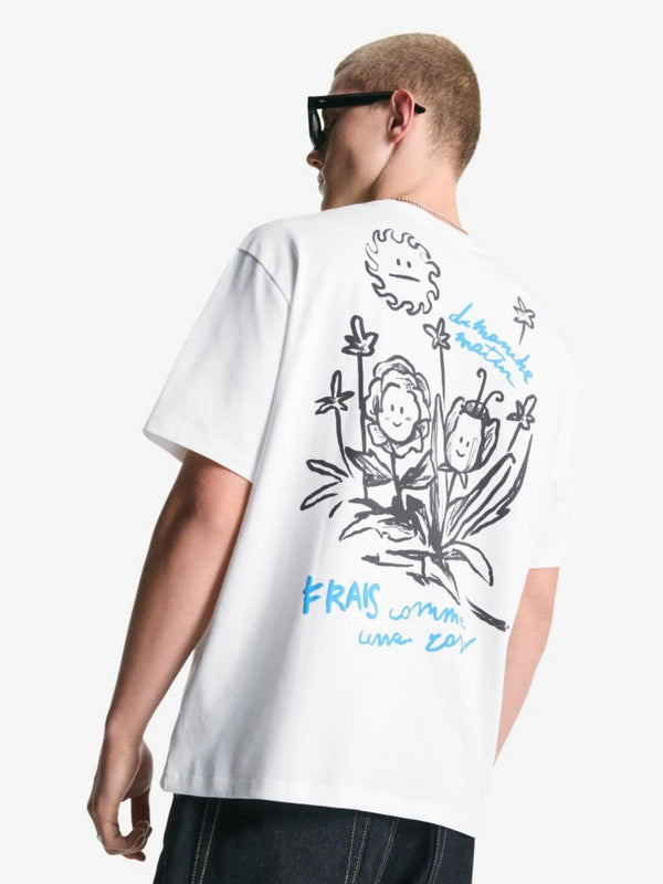 Short sleeve T-shirt with print