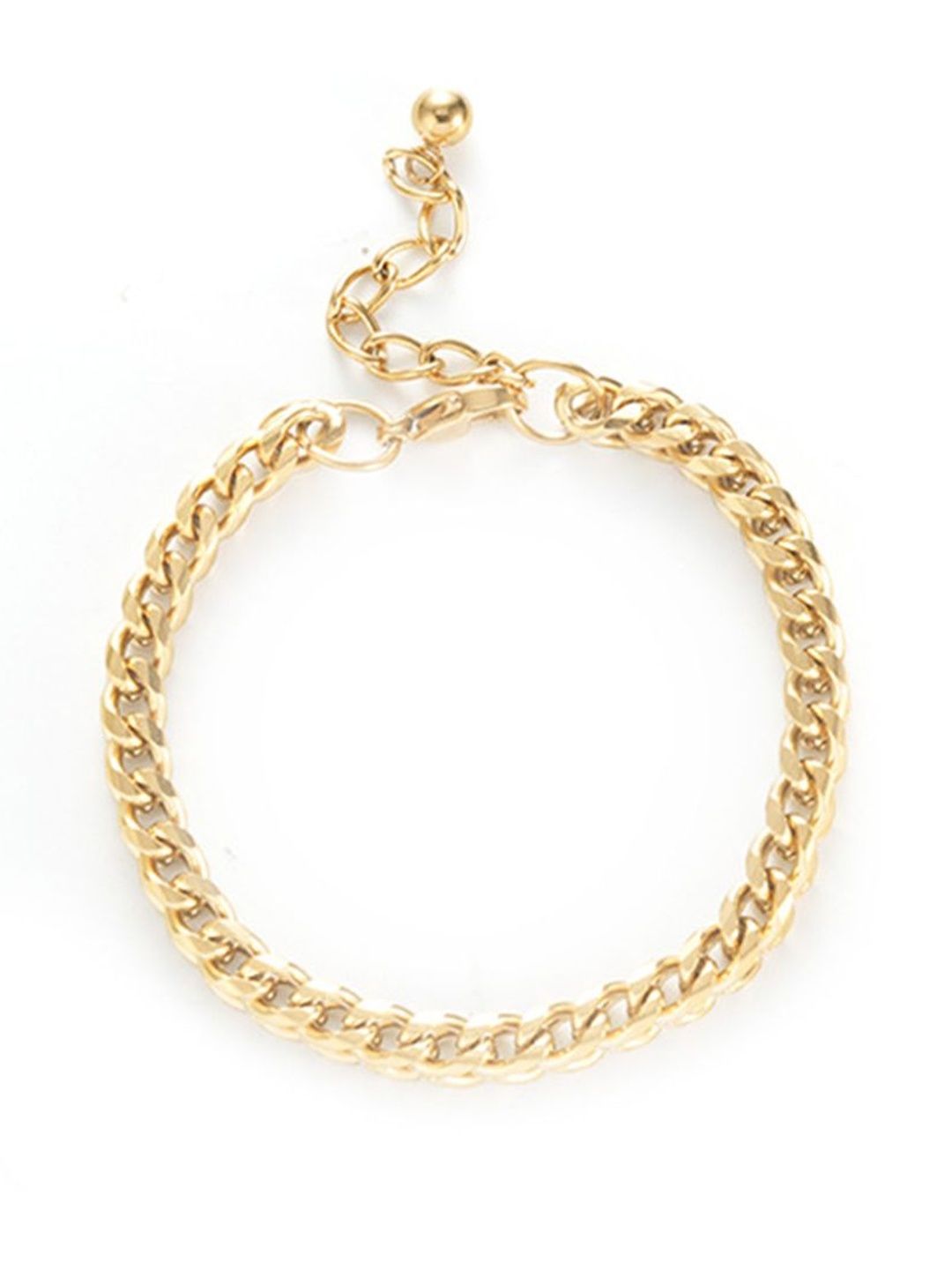 Men Gold-Plated Armlet Bracelet