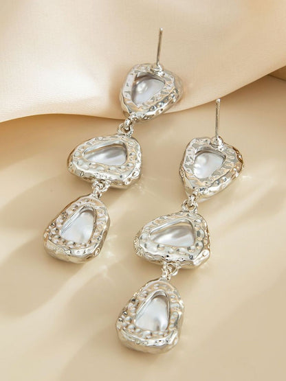 Geometric Drop Earrings