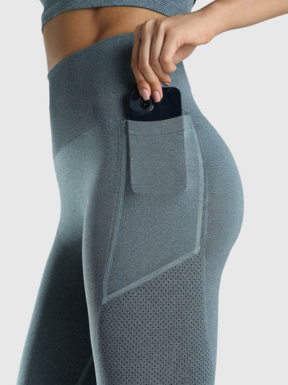 Women Solid Ankle Length Gym Tights