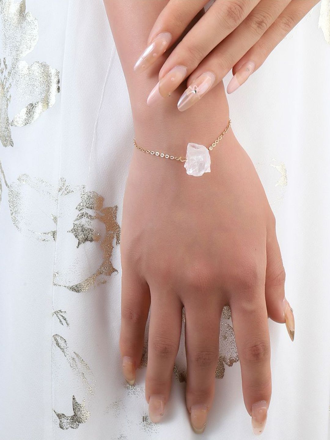 SALTY Pack of 2 Women Stone of Feminine Bracelet
