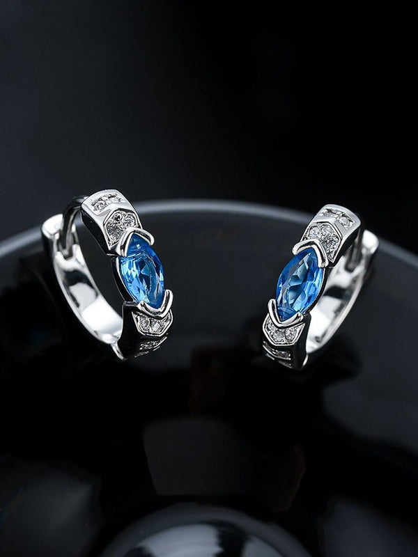 Classic Half Hoop Earrings