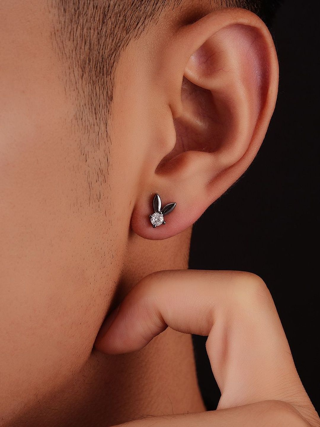 Diamond Shaped Studs Earrings
